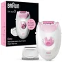 Braun Silk-Epil 3 SE3-031 Depiladora Eléctrica con Cable | Smartlight, 20 Pinzas MicroGrip y 3 Accesorios